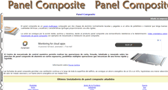 Desktop Screenshot of panelcomposite.es